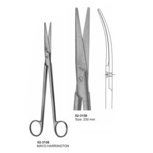 MAYO HARRINGTON Dissecting Scissors Curved 230 mm