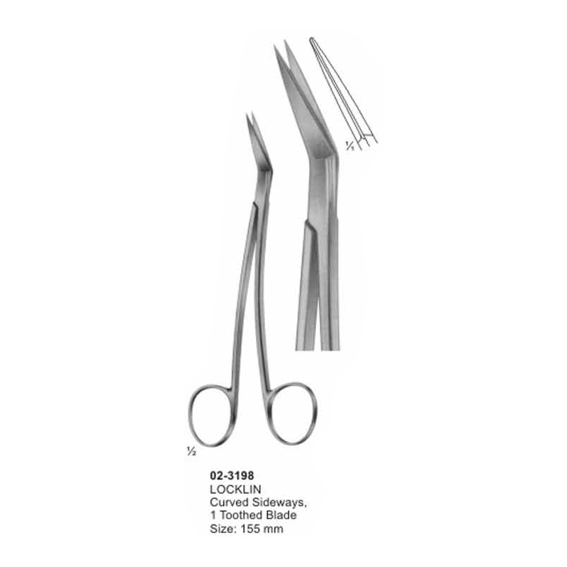 Locklin Delicate Scissors 155 mm