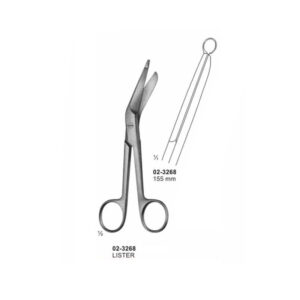 Lister Bandage And Cloth Scissor 155 mm