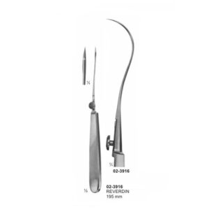 Reverdin Needle Contra Angled Suture Instrument 195 mm
