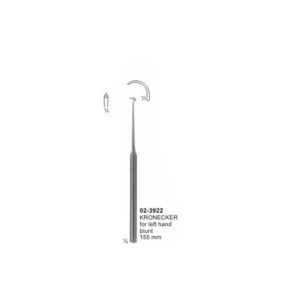 Kronecker Suture Instrument Left Hand Blunt 155 mm