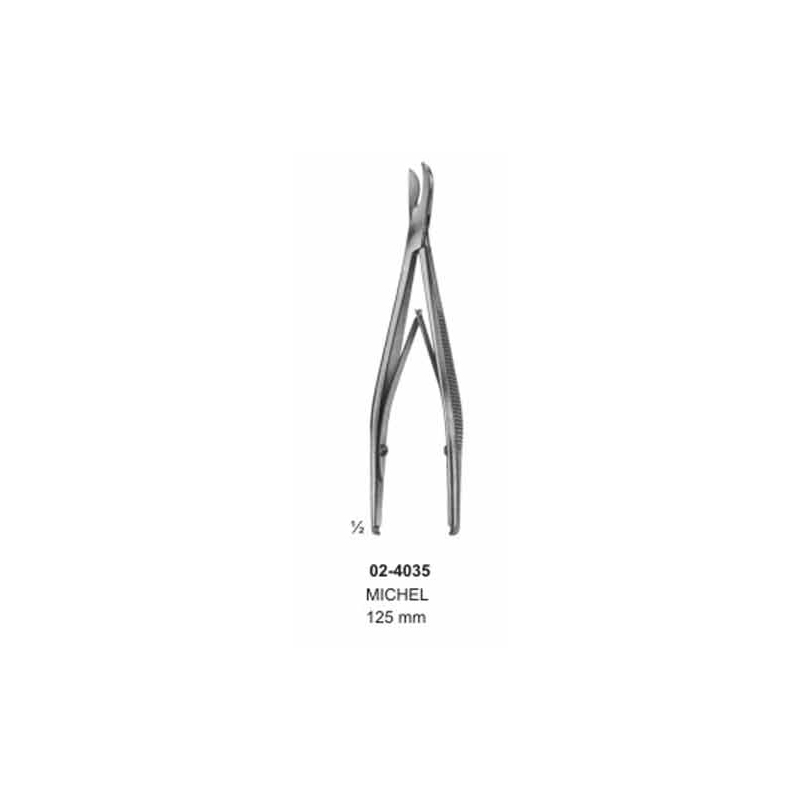 Michel Clip Removing Forceps 125 mm