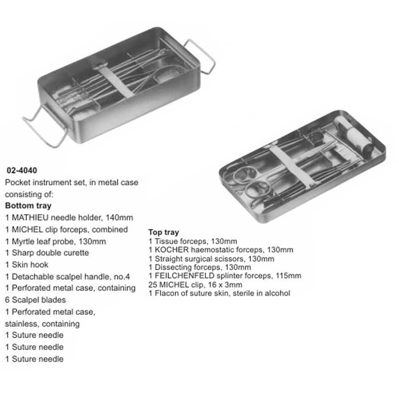 Pocket Instruments Set 46 Pieces