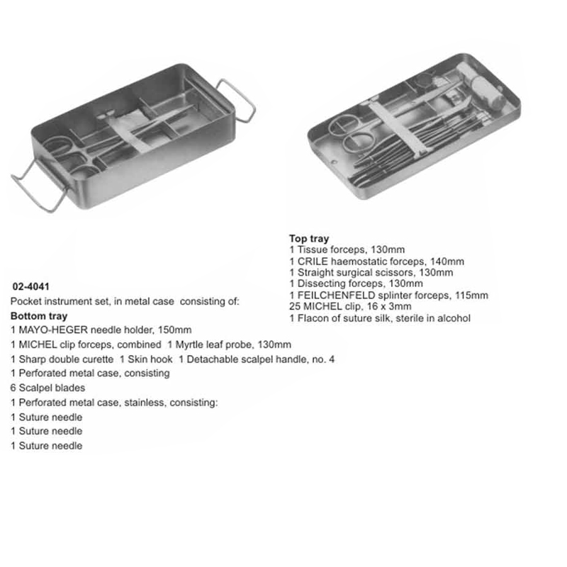 Pocket Instruments Set 45 Pieces