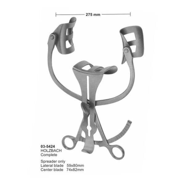 Holzbach Complete Abdominal Retractors