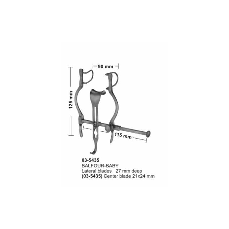 Balfour-Baby Abdominal Retractor