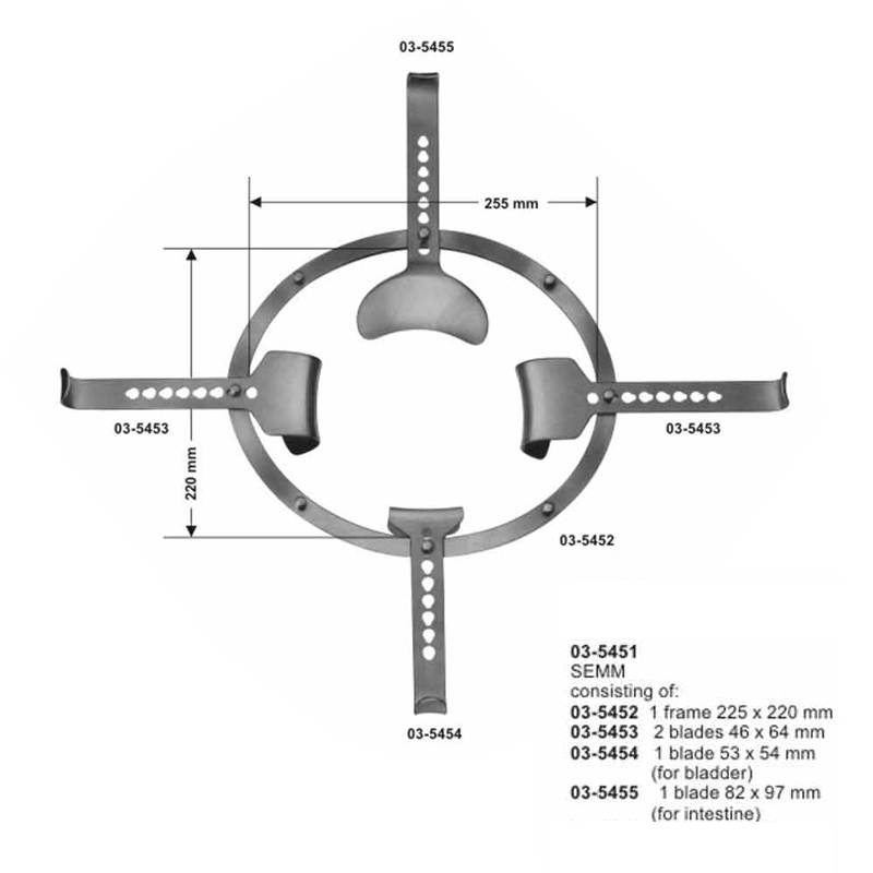 Semm Abdominal Retractor