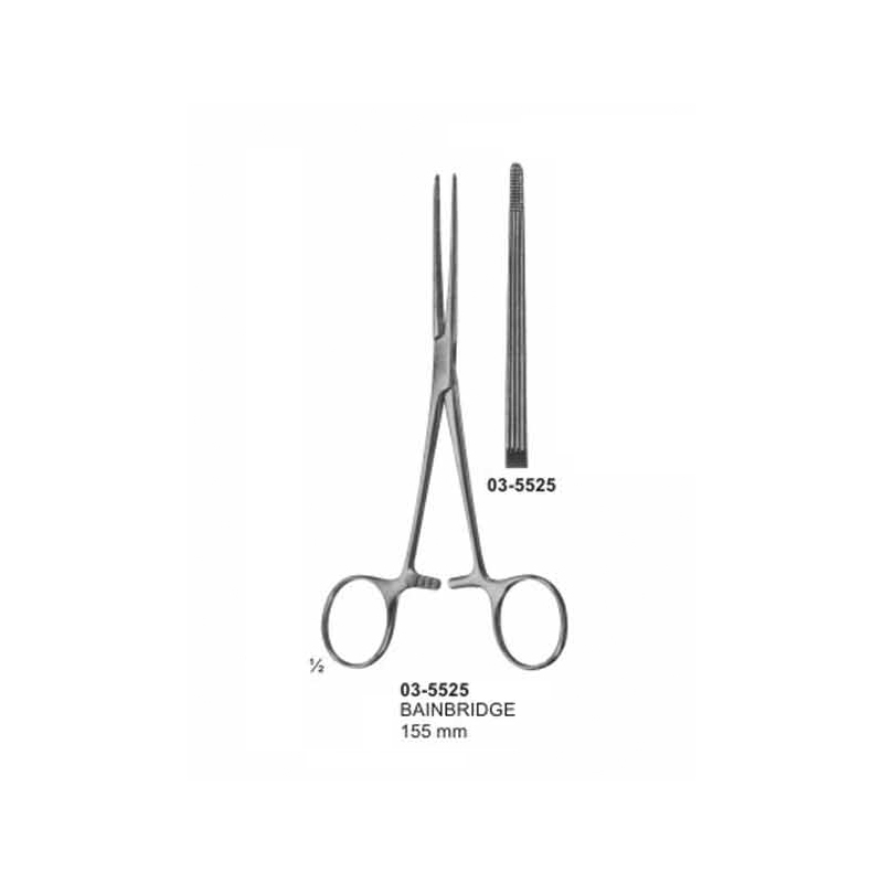 Bainbridge Straight Intestinal Clamps 155 mm