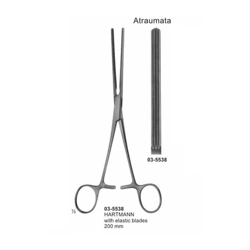 Hartmann Straight Intestinal Clamps 200 mm Atraumata