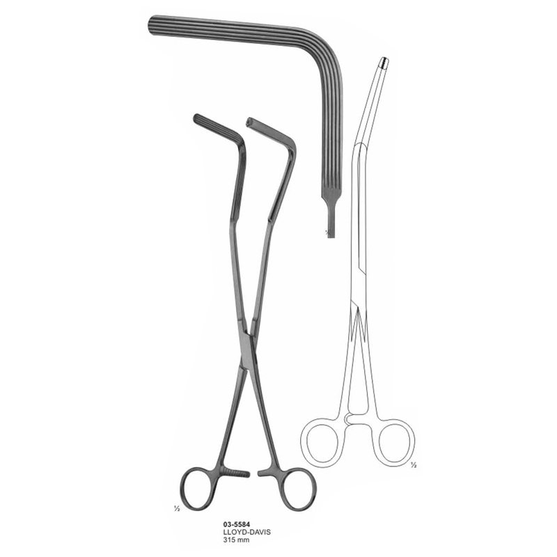 Lloyd-Davis Anastomosis Forceps 315 mm