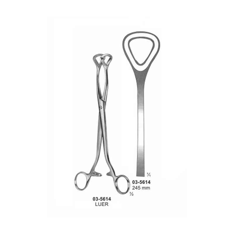 Luer Haemorrhoidal Forceps 245 mm