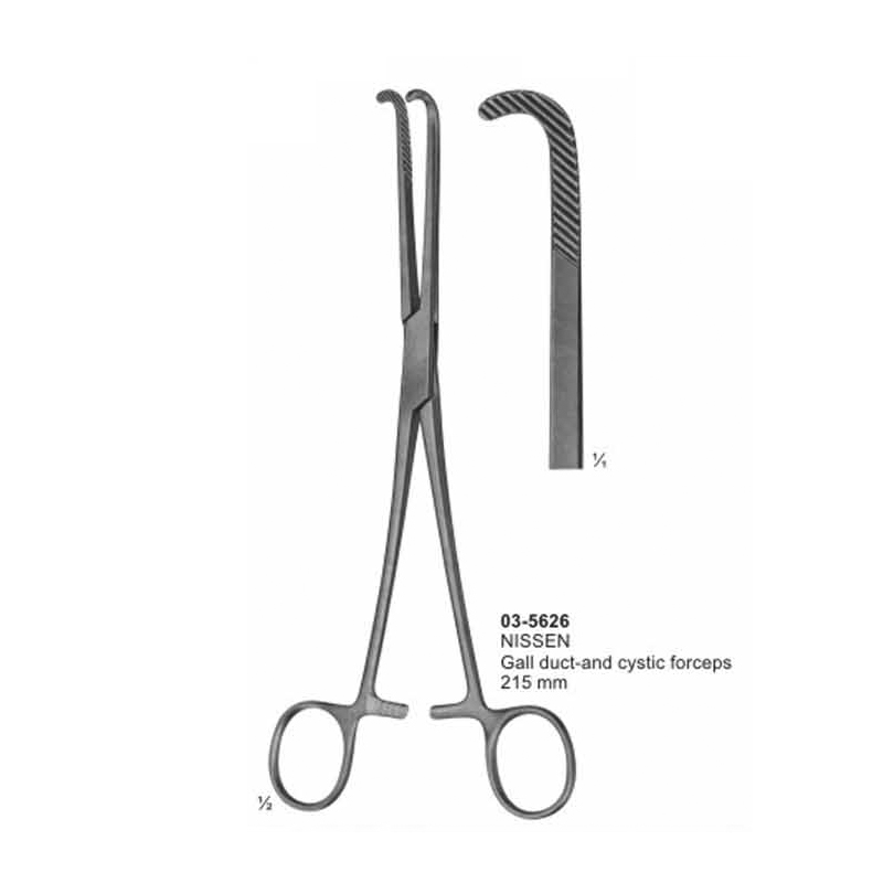 Nissen Gall Duct And Cystic Forceps 215 mm