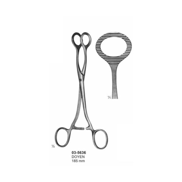 Doyen Gall Bladder Forceps 185 mm