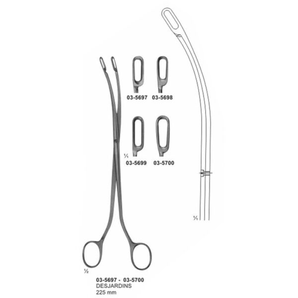 Desjardins Gall Stone Forceps 225 mm