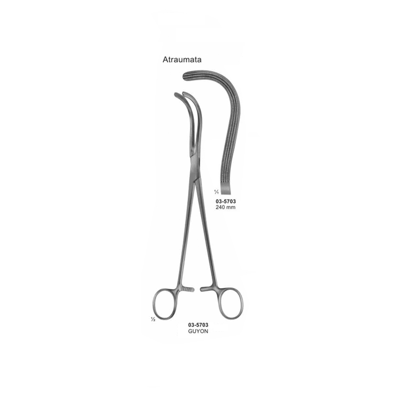 Guyon Kidney Clamps Atraumata 240 mm