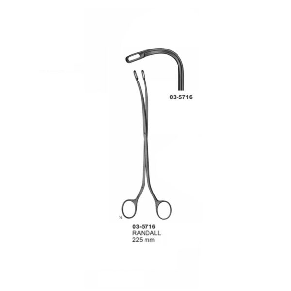 Randall Kidney Stone Curved Forceps 225 mm