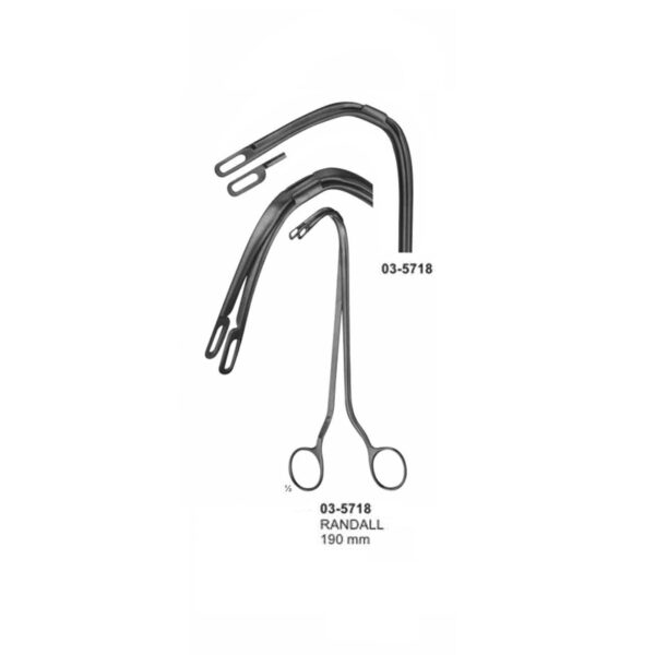 Randall Kidney Stone Angled Forceps 190 mm