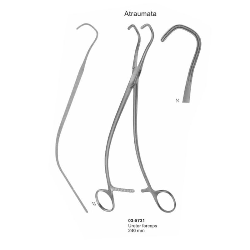 Ureter Forceps Urinary Instruments 240 mm