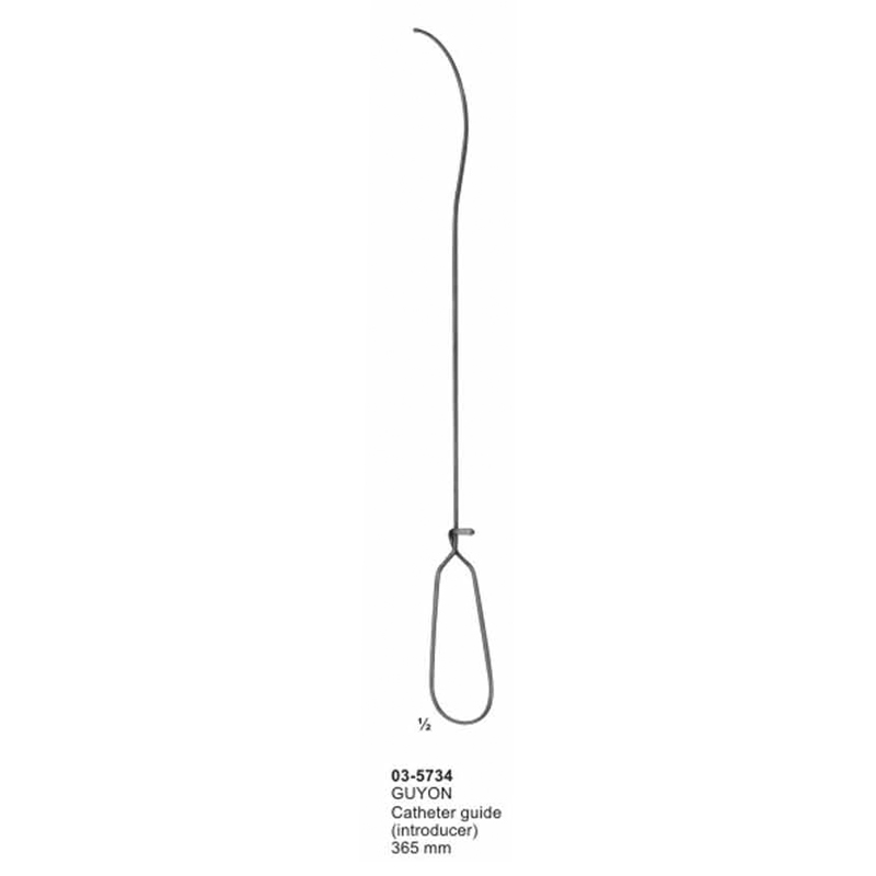 Guyon Catheter Guide Urinary Instrument 365 mm