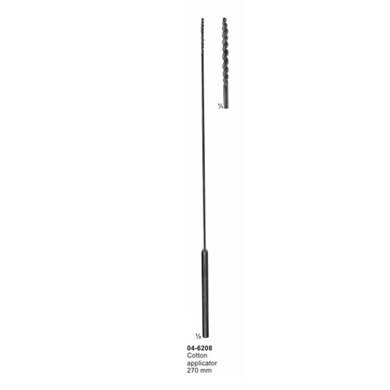 Cotton Applicator Uterine Probes 270 mm