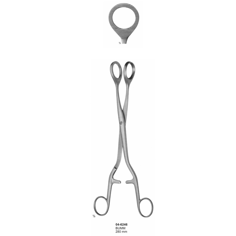 Bumm Polypus and Ovum Forceps 280 mm