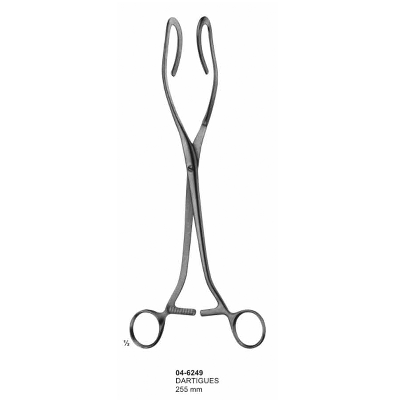 Dartigues Uterine Elevating Forceps 255 mm