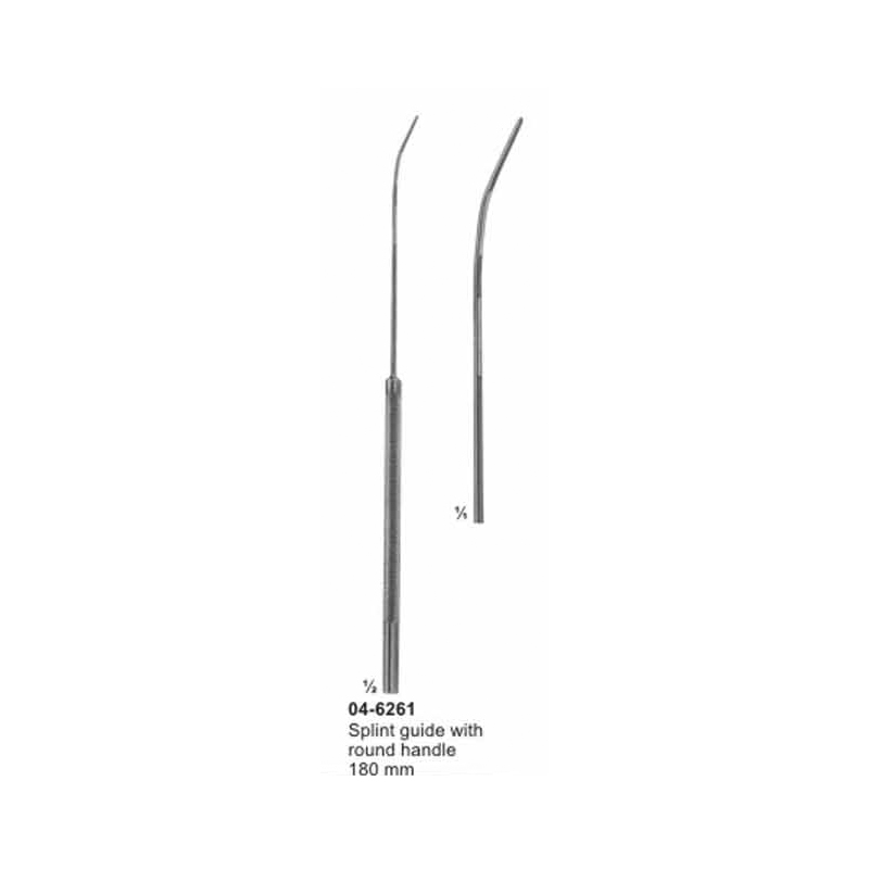 Splint Guide With Round Handle Myoma Instruments 180 mm