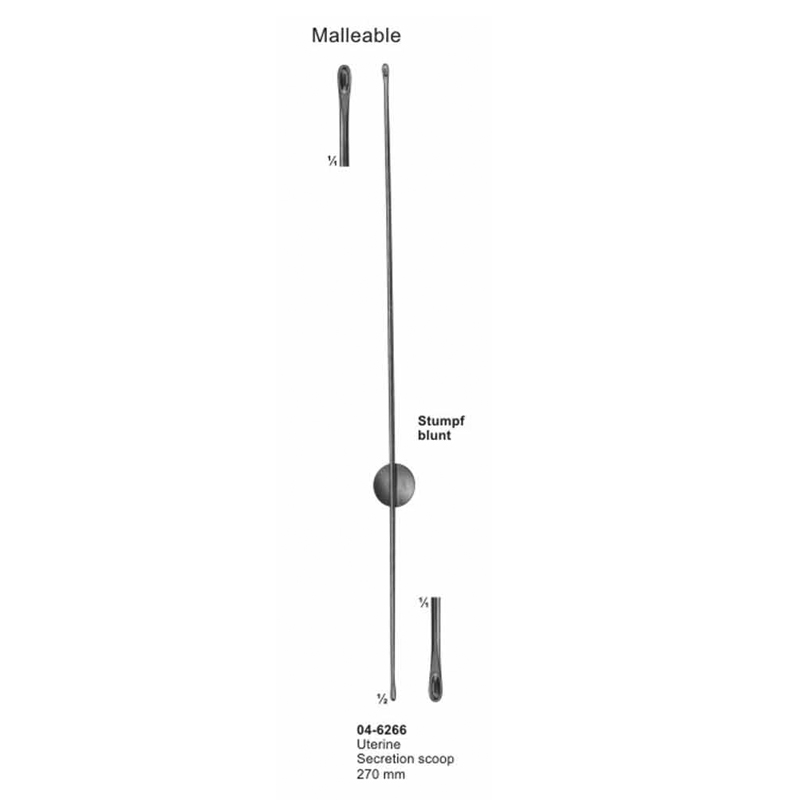 Uterine Secretion Scoop Biopsy Curettes 270 mm