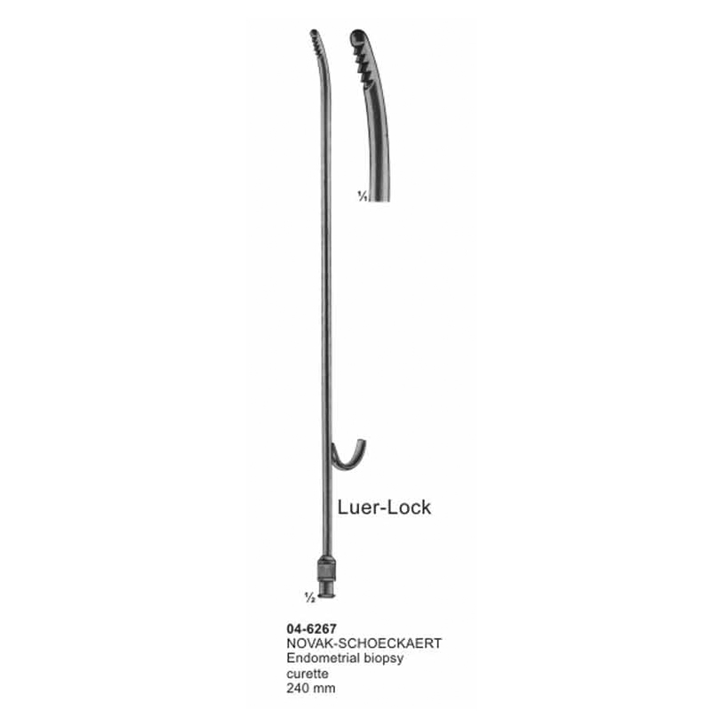 Novak-Schoeckaert Endometrial Biopsy Curettes 240 mm