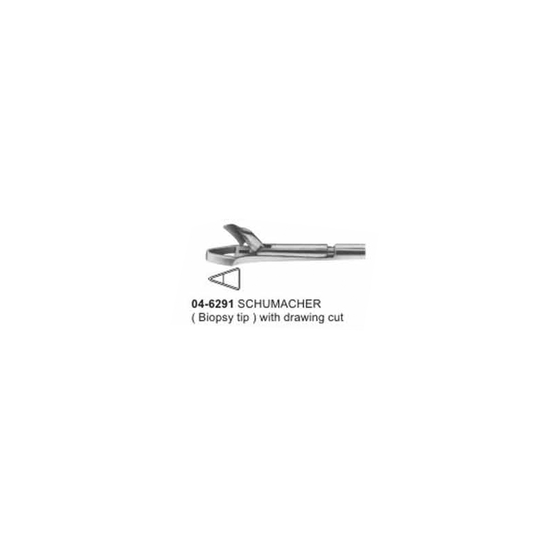 Schumacher (Biopsy Tip) With Drawing Cut Biopsy Forceps