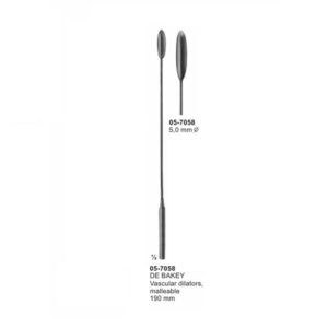 DE BAKEY Vascular Dilators Malleable diameter 5,0mm length 190 mm