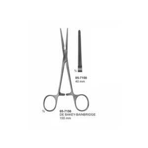 DE BAKEY BAINBRIDGE Haemostatic Forceps 40 mm Length 155 mm