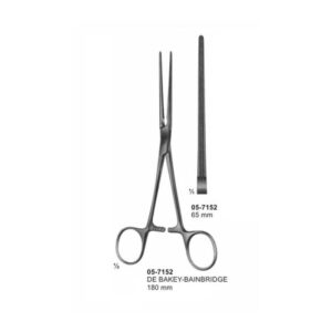 DE BAKEY BAINBRIDGE Haemostatic Forceps 65 mm Length 180 mm