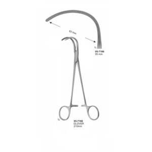 DE BAKEY GLOVER Ligature Forceps 95 mm Length 210 mm