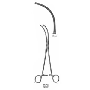 GLOVER Vena Cava Clamps 86 mm Length 245 mm