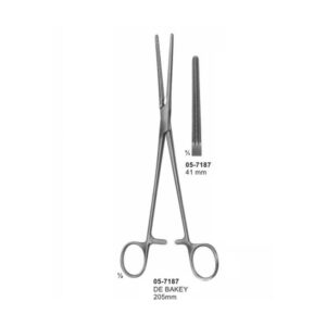 DE BAKEY Patent Ducts Clamps 41 mm Length 205 mm