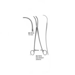 DE BAKEY Aneurysm Clamps 70 mm Length 255 mm