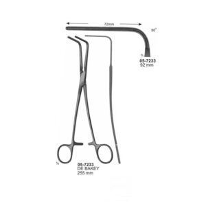 DE BAKEY Multi Purpose Clamps 92 mm Length 255 mm