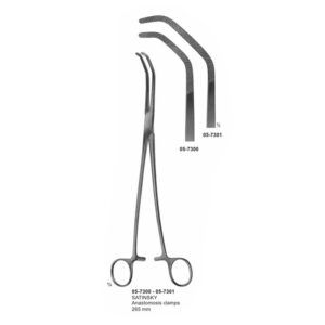 Satinsky Anastomosis Clamps 265 mm