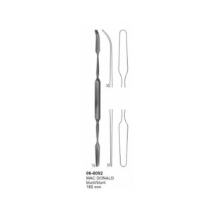 Mac Donald Raspatories Blunt/Blunt 185 mm