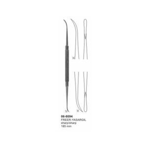 Freer-Yasargil Raspatories Sharp/Sharp 185 mm