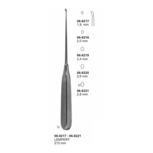 Lempert Bone Curettes 215 mm