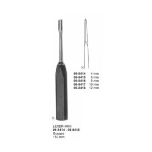 Lexer-Mini Gouge With Hartpress Handle 180 mm
