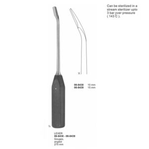Lexer Gouges Angled 275 mm