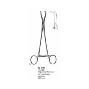 Haase Reposition Forceps For Mandibular Fractures 165 mm