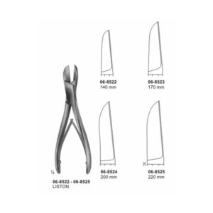 Liston Bone Cutting Forceps Straight