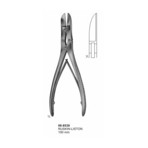 Ruskin-Liston Bone Cutting Forceps Straight 190 mm