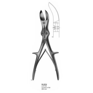 Liston Curved On Flat Bone Cutting Forceps 280 mm