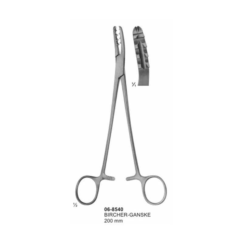 Bircher-Ganske Meniscus And Cartilage Forceps Straight 200 mm