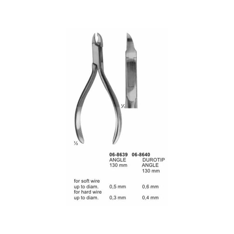 Wire Cutters Durotip With Carbide Cutting Edges 130 mm